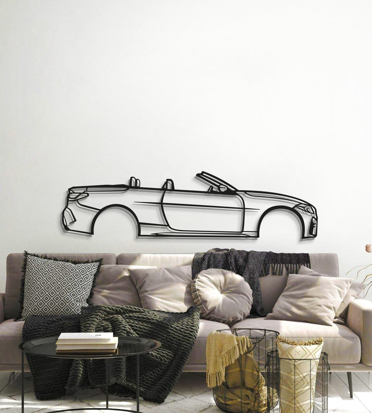 G23 Convertible Metal Car Wall Art - MT0985