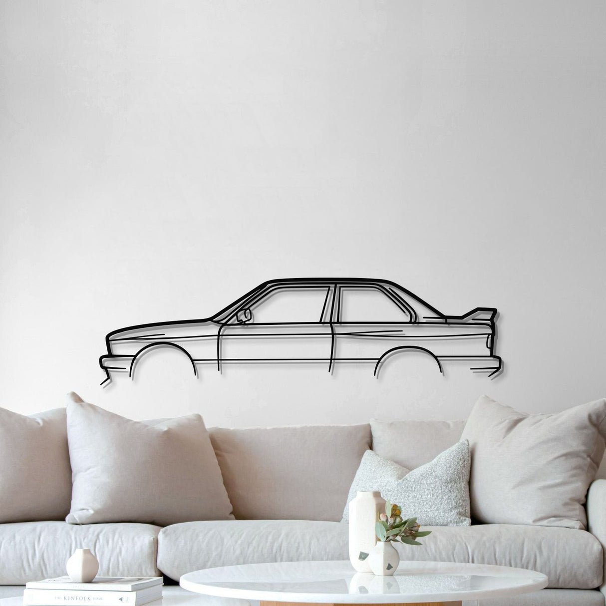 M3 E30 Metal Car Wall Art - MT1007