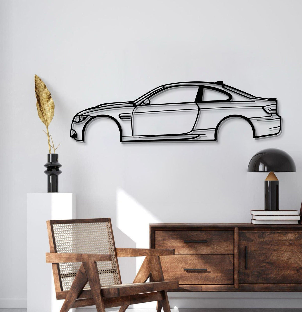 M3 E92 Metal Car Wall Art - MT1008