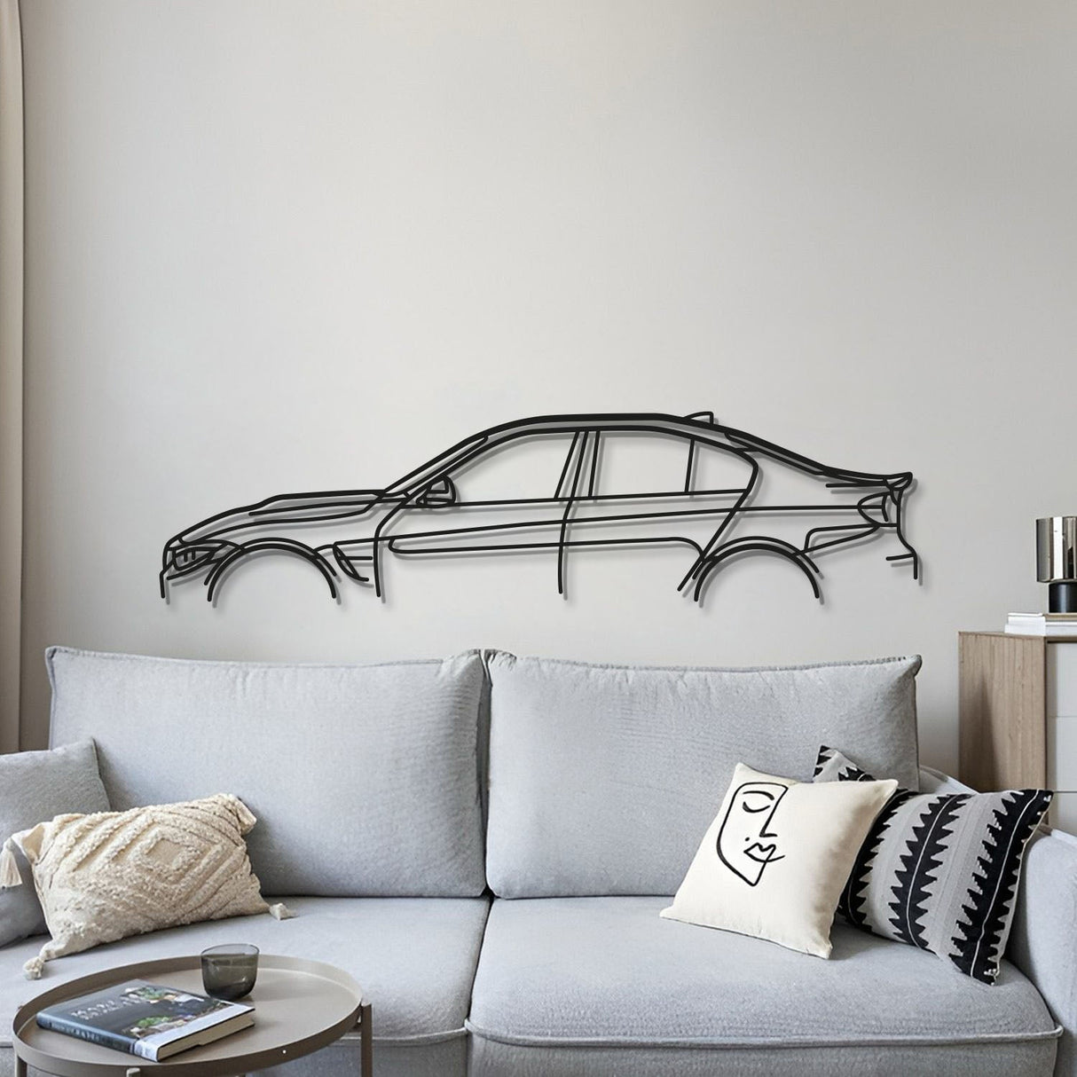 M3 F80 Classic Metal Car Wall Art - MT1010