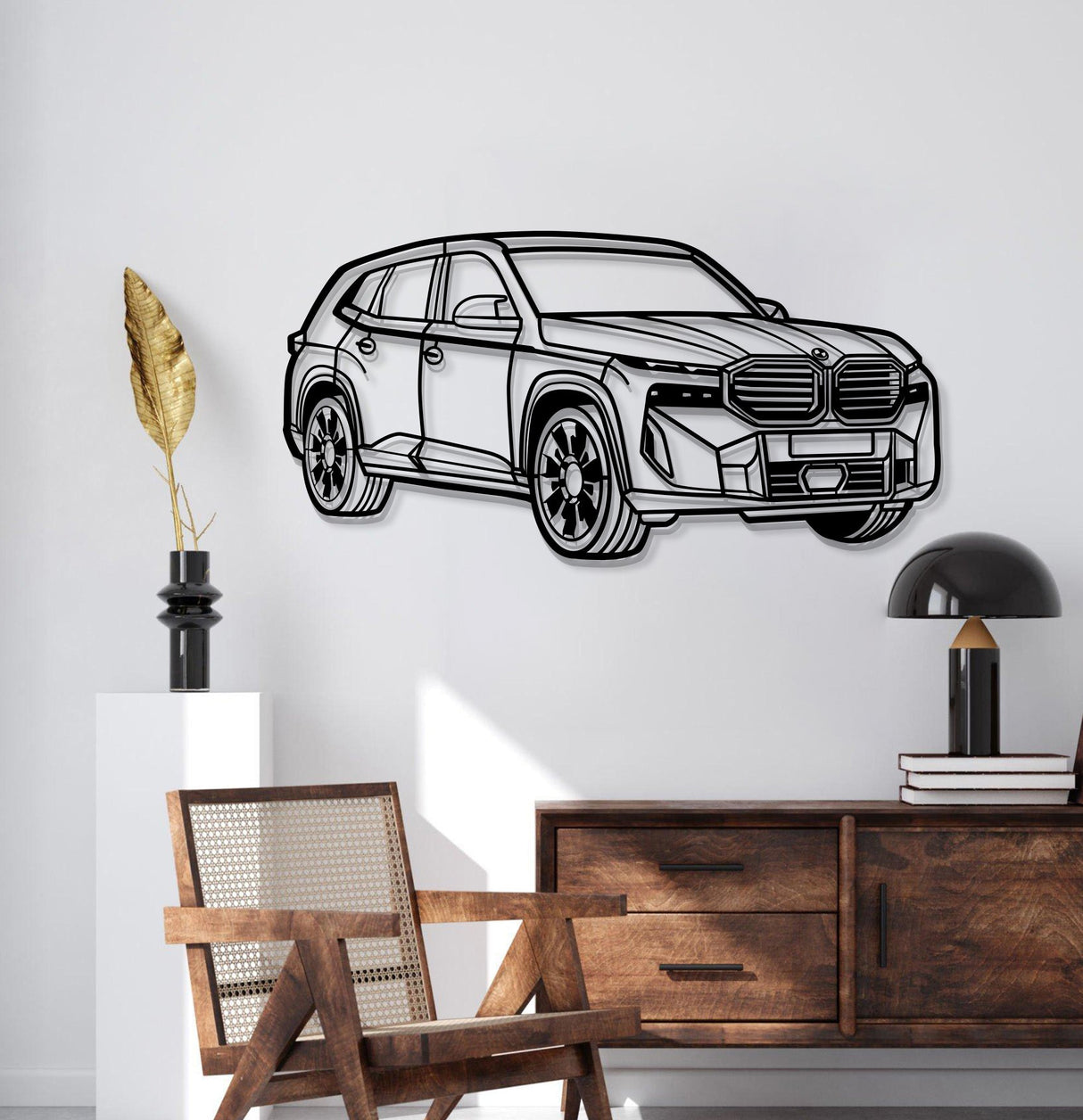 XM 50E Perspective Metal Car Wall Art - MT1247