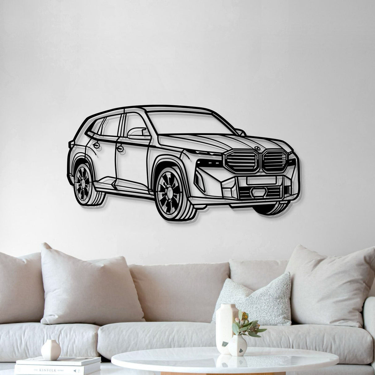 XM 50E Perspective Metal Car Wall Art - MT1247