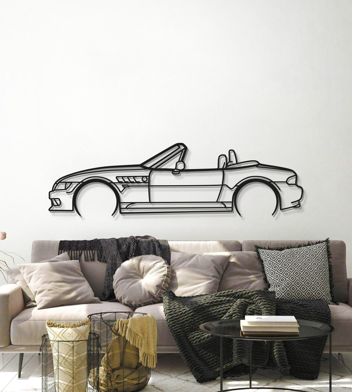 Z3 Metal Car Wall Art - MT1119