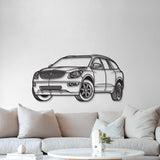 Enclave Perspective Metal Car Wall Art - MT1209