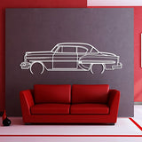 1954 Belair Detailed Metal Car Wall Art - MT0031