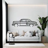 1954 Belair Detailed Metal Car Wall Art - MT0031