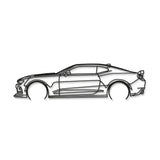 Camaro SS 1LE Detailed Metal Car Wall Art - MT0892