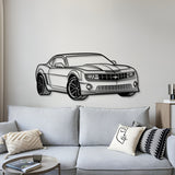 Camaro SS Perspective Metal Car Wall Art - MT0433