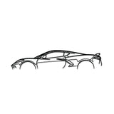 Corvette C8 Metal Car Wall Art - MT0924