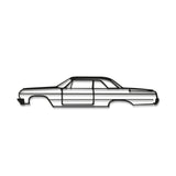 Impala Metal Car Wall Art - MT0993