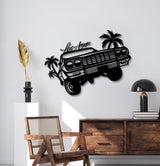 Impala Los Angeles Metal Car Wall Art - MT0992