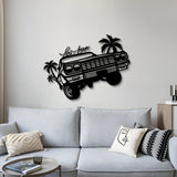 Impala Los Angeles Metal Car Wall Art - MT0992