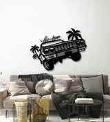 Impala Los Angeles Metal Car Wall Art - MT0992