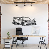 Imola Perspective Metal Car Wall Art - MT1220