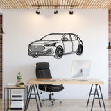 2024 Focus ST Edition Perspective Metal Car Wall Art - MT1224