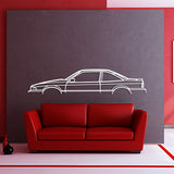 1989 Cavalier Metal Car Wall Art - MT0223