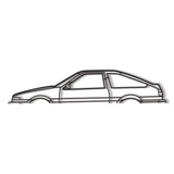 1985 Corolla AE86 Classic Metal Car Wall Art - MT0204