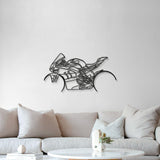 V4SP Metal Motorcycle Wall Art - MT1105