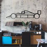 Formula 1 1980 Metal Car Wall Art - MT0974