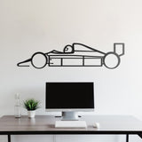 Formula 1 1980 Metal Car Wall Art - MT0974