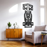 Formula 1 2022 Top View Vertical Metal Car Wall Art - MT0980