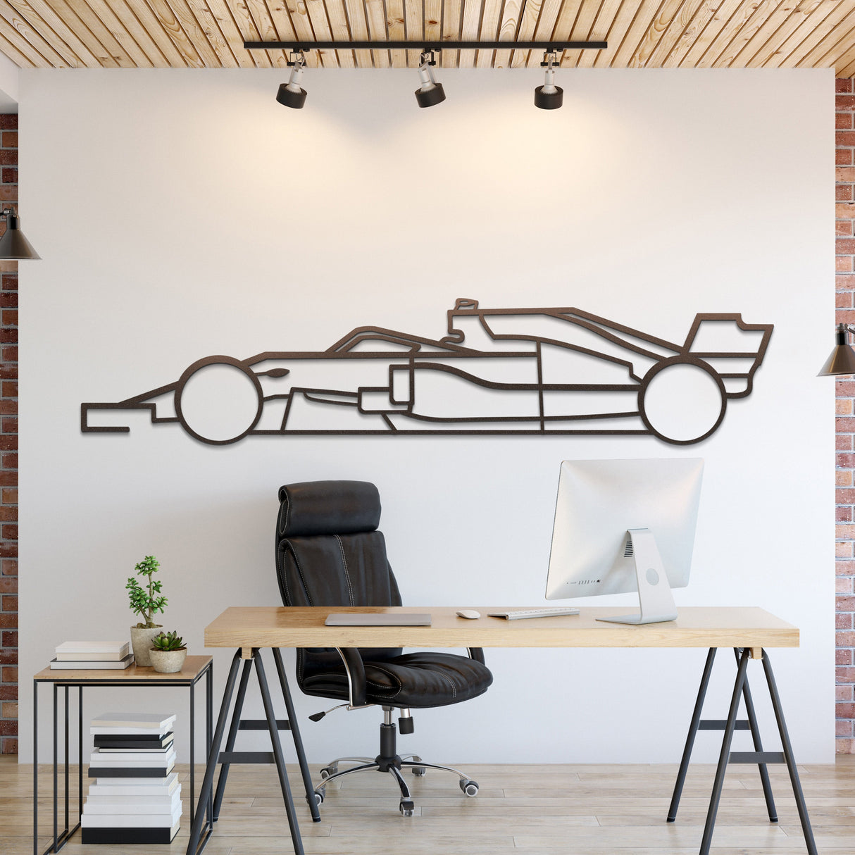 Formula 1 2020 Metal Car Wall Art - MT0975