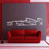 2012 RB8 Detailed Metal Car Wall Art - MT0477