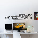 2012 RB8 Detailed Metal Car Wall Art - MT0477