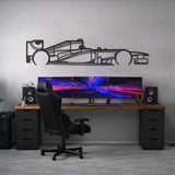 2012 RB8 Detailed Metal Car Wall Art - MT0477