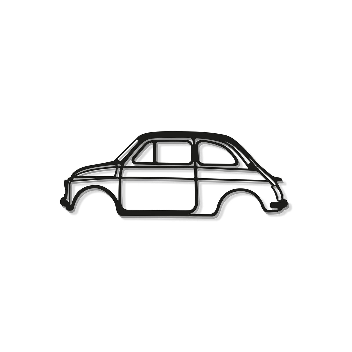 500 Metal Car Wall Art - MT0836