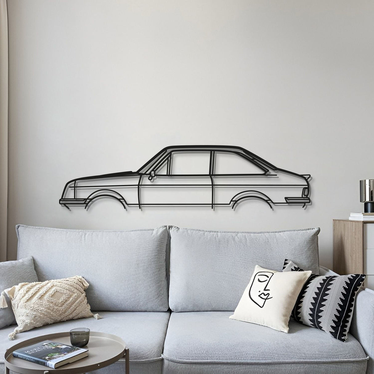 Escort Mk2 RS1800 Classic Metal Car Wall Art - MT0963