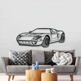 GT Perspective Metal Car Wall Art - MT1127