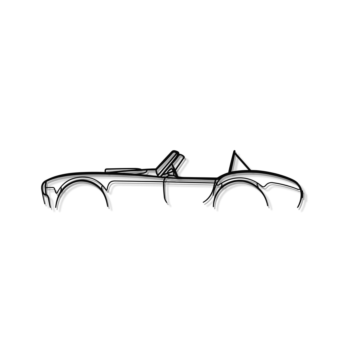 Cobra 427 Metal Car Wall Art - MT0904