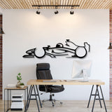 Formula 1 Metal Car Wall Art - Kids Room Edition - MT0981