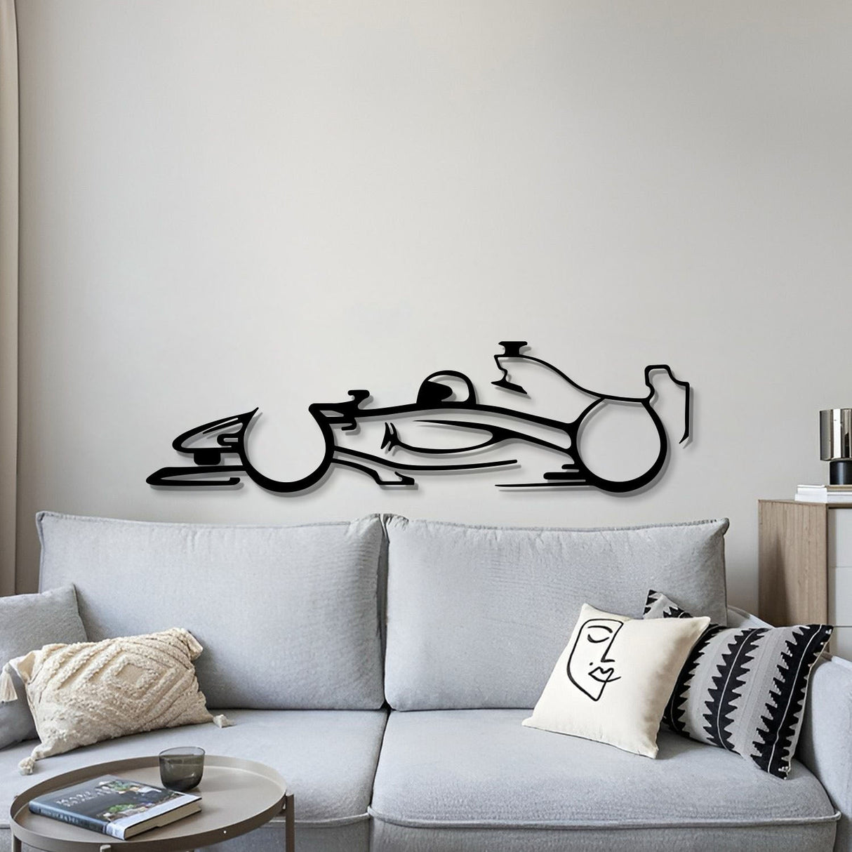 Formula 1 Metal Car Wall Art - Kids Room Edition - MT0981