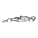 Formula1 F1 Metal Car Wall Art - MT0983