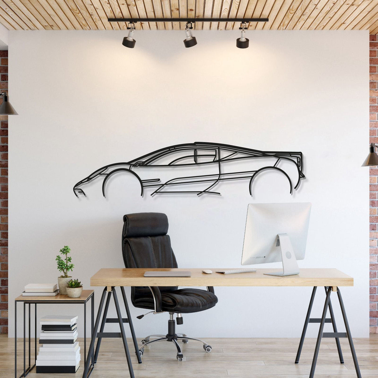 T50 Metal Car Wall Art - MT1101