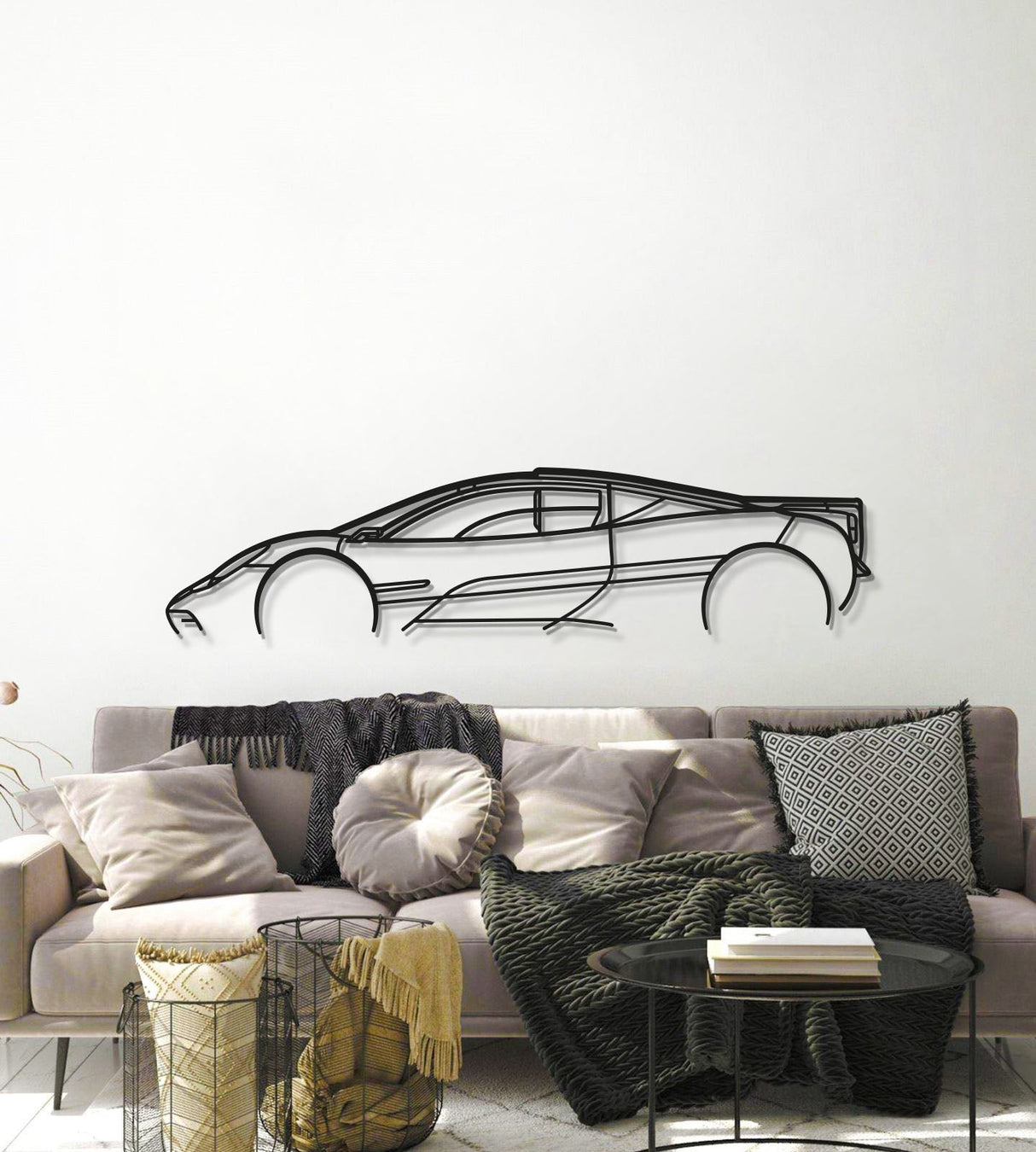 T50 Metal Car Wall Art - MT1101