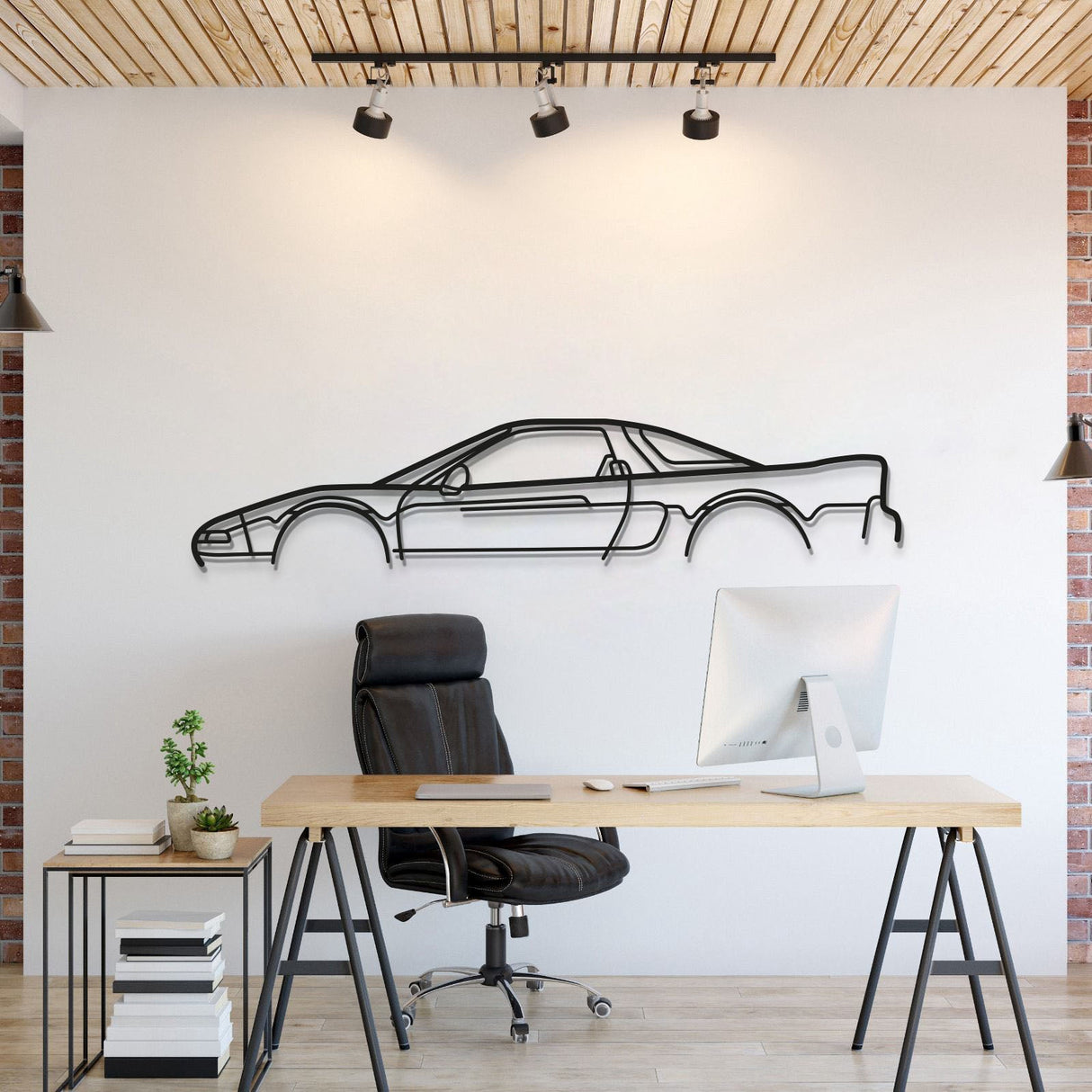 NSX Na1 Classic Metal Car Wall Art - MT1066