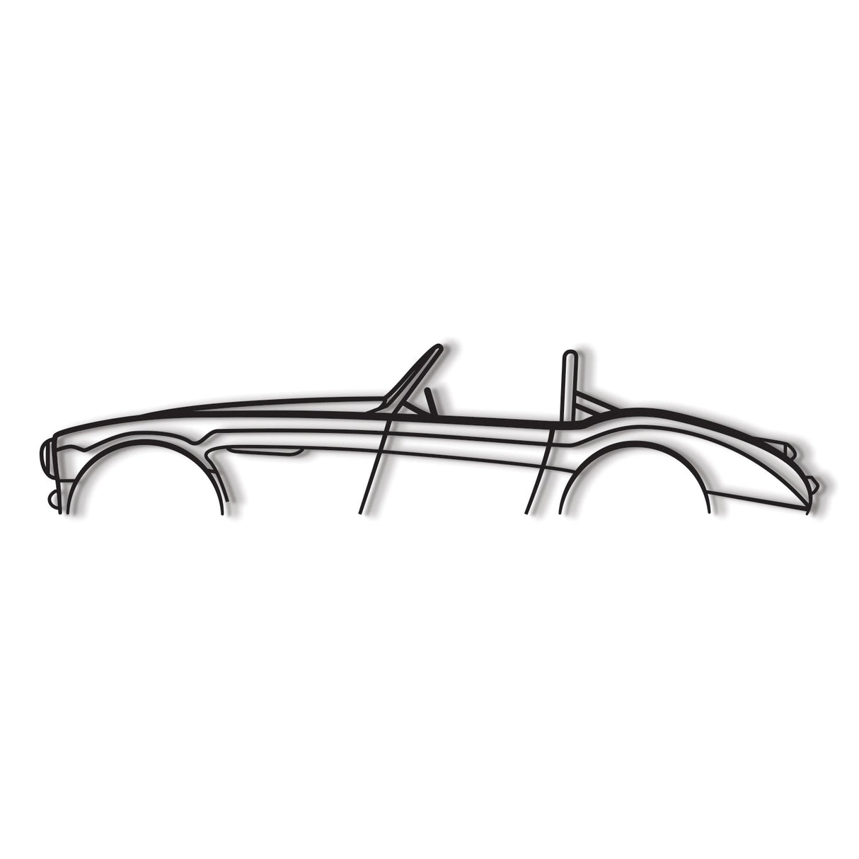 1960 3000 Metal Car Wall Art - MT0059