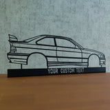 E36 Metal Stand Silhouette - MT0950