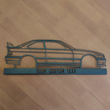 E36 Metal Stand Silhouette - MT0950