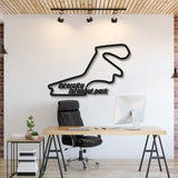 Intercity Istanbul Park Formula 1 Metal Circuit Wall Art - MT0995