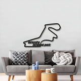 Intercity Istanbul Park Formula 1 Metal Circuit Wall Art - MT0995