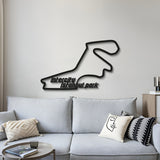 Intercity Istanbul Park Formula 1 Metal Circuit Wall Art - MT0995