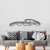 E-Type Classic Metal Car Wall Art - MT0931