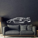 Countach Metal Car Wall Art - MT0927