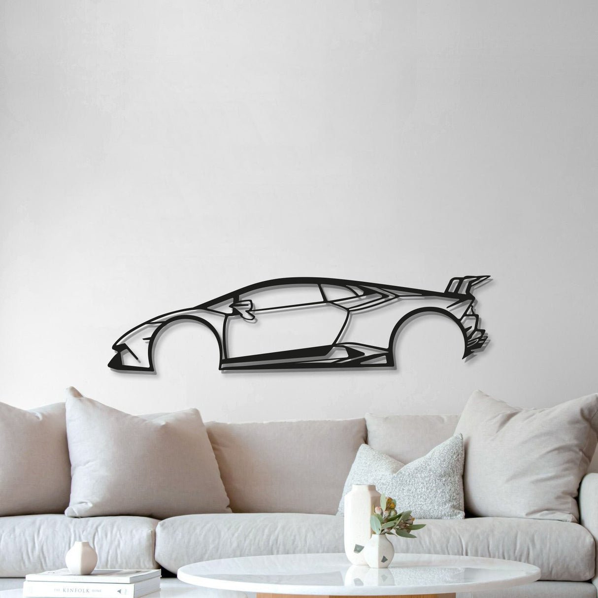 Huracan Performante Metal Car Wall Art - MT0991