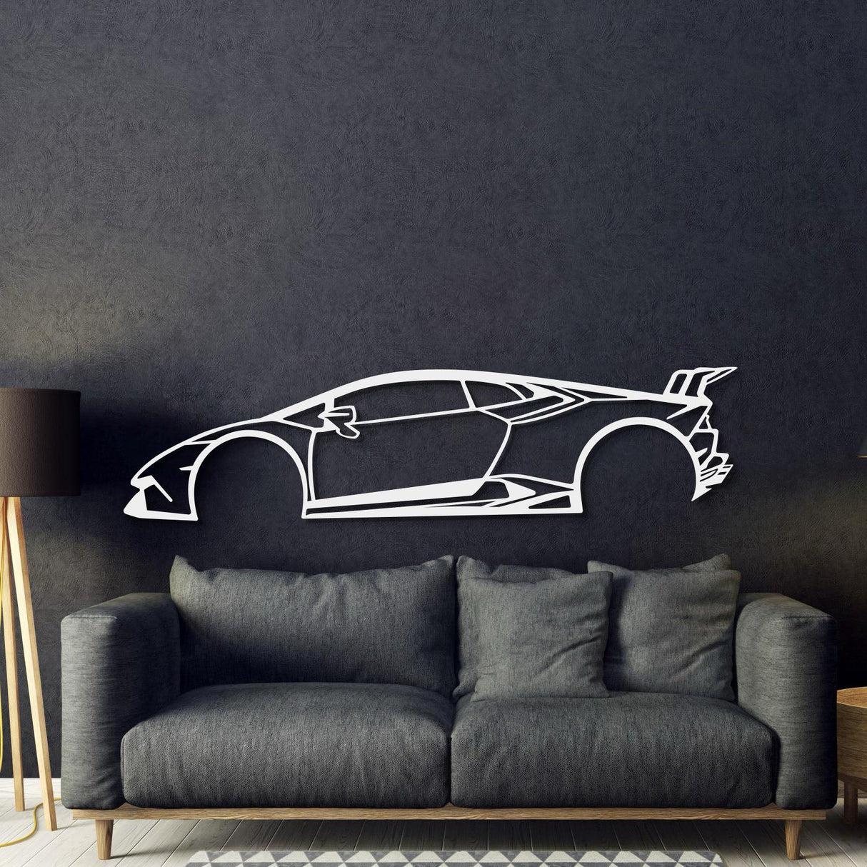 Huracan Performante Metal Car Wall Art - MT0991