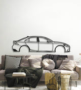 Lexus IS350 Metal Car Wall Art - MT1000